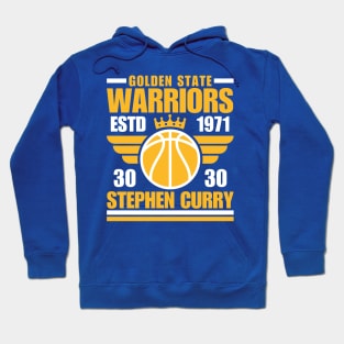 Golden State Warriors Curry 30 Basketball Retro Hoodie